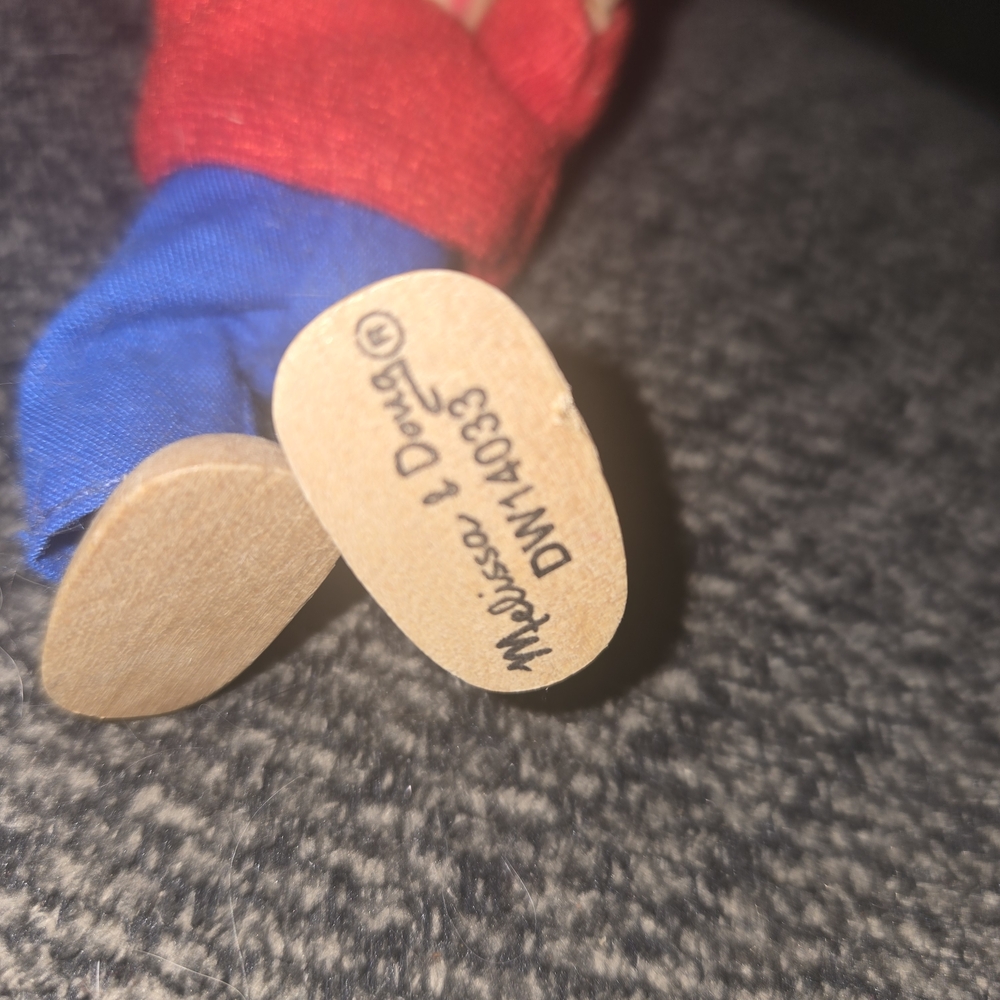 Melissa‎ & Doug Red and Blue Wooden Doll - Picture 2 of 4